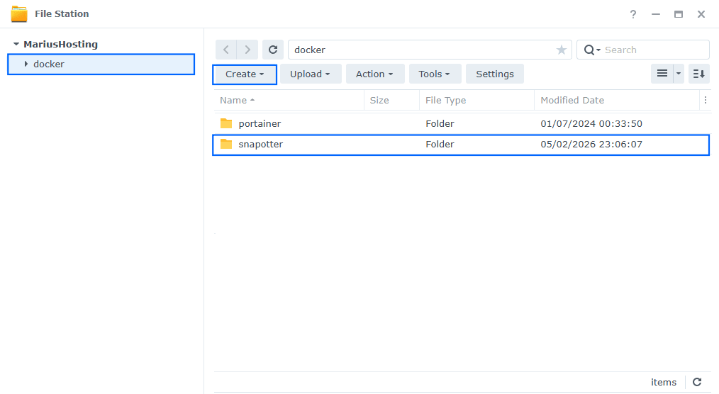 SnapOtter Synology NAS Set up 1
