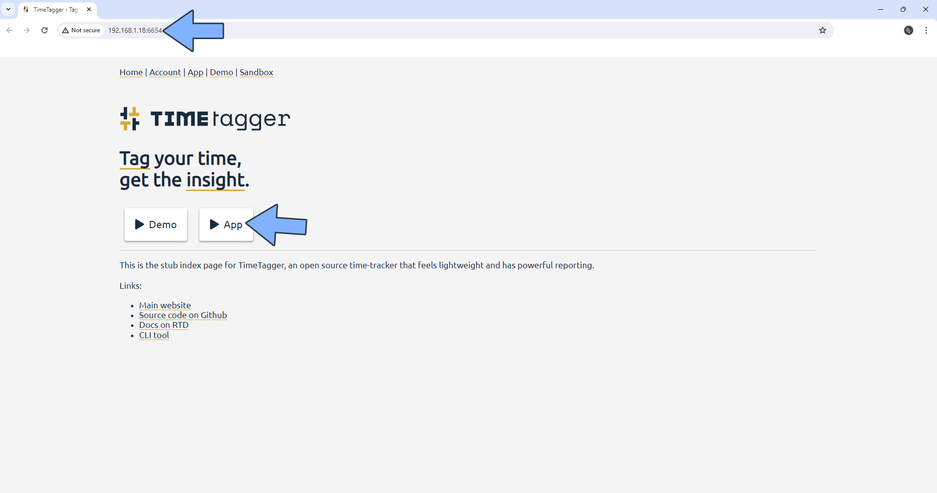 TimeTagger UGREEN NAS Set up 6
