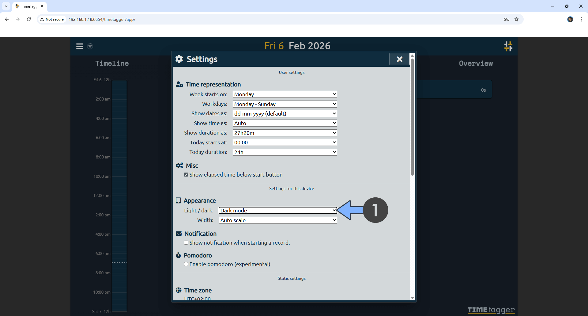 TimeTagger UGREEN NAS Set up 7