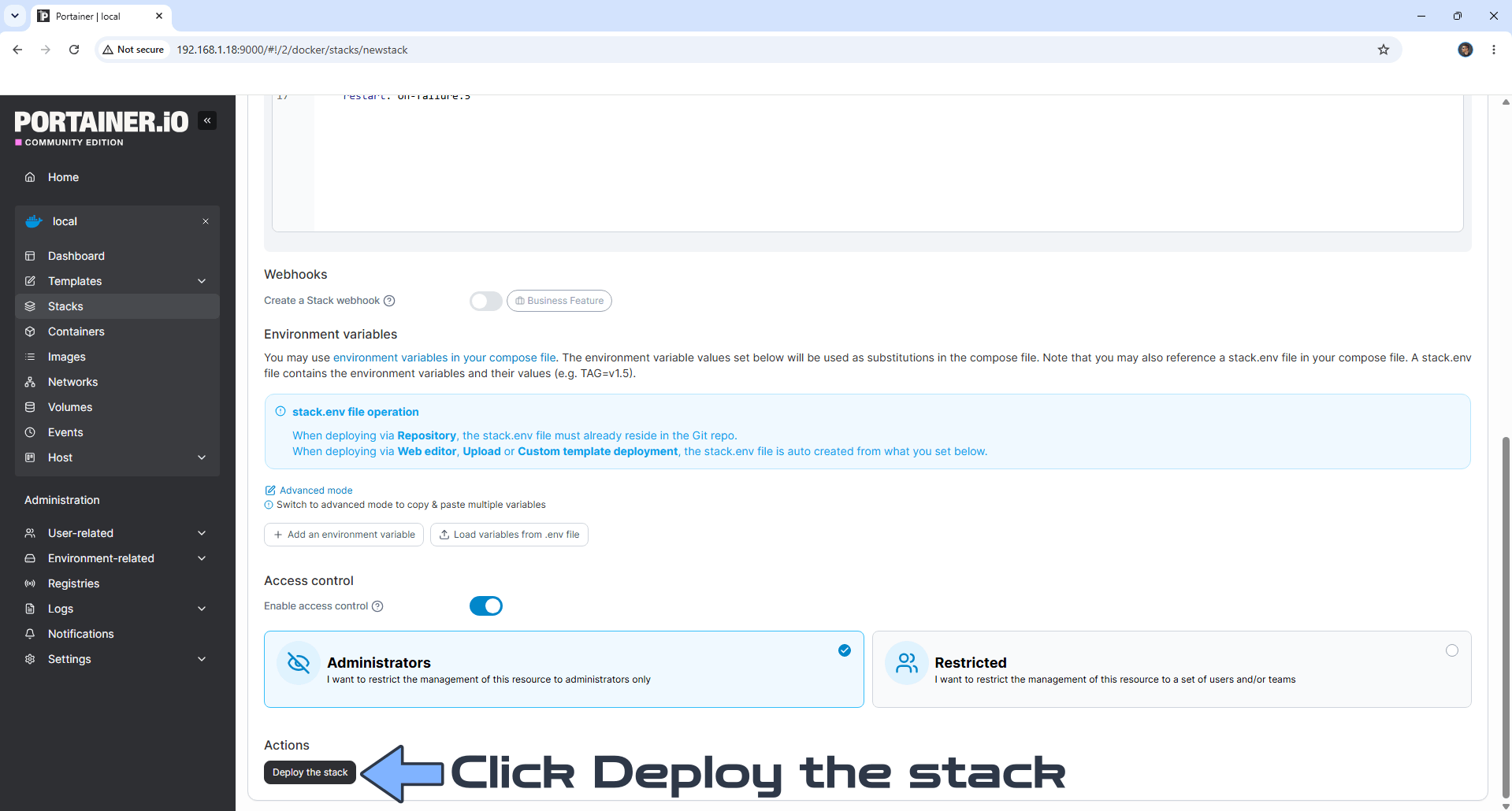 Umbrel OS Synology NAS Set up 2 new 2027