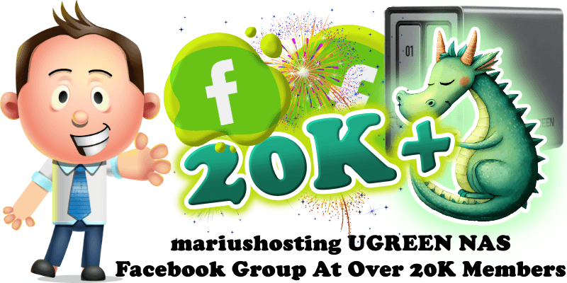 mariushosting UGREEN NAS Facebook Group At Over 20K Members