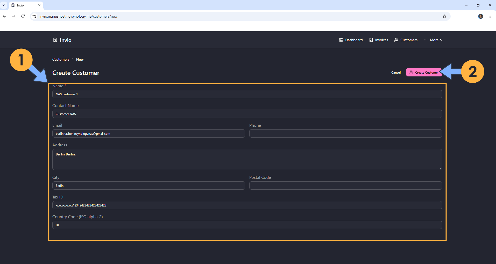 Invio Synology NAS Set up 12 new 2027