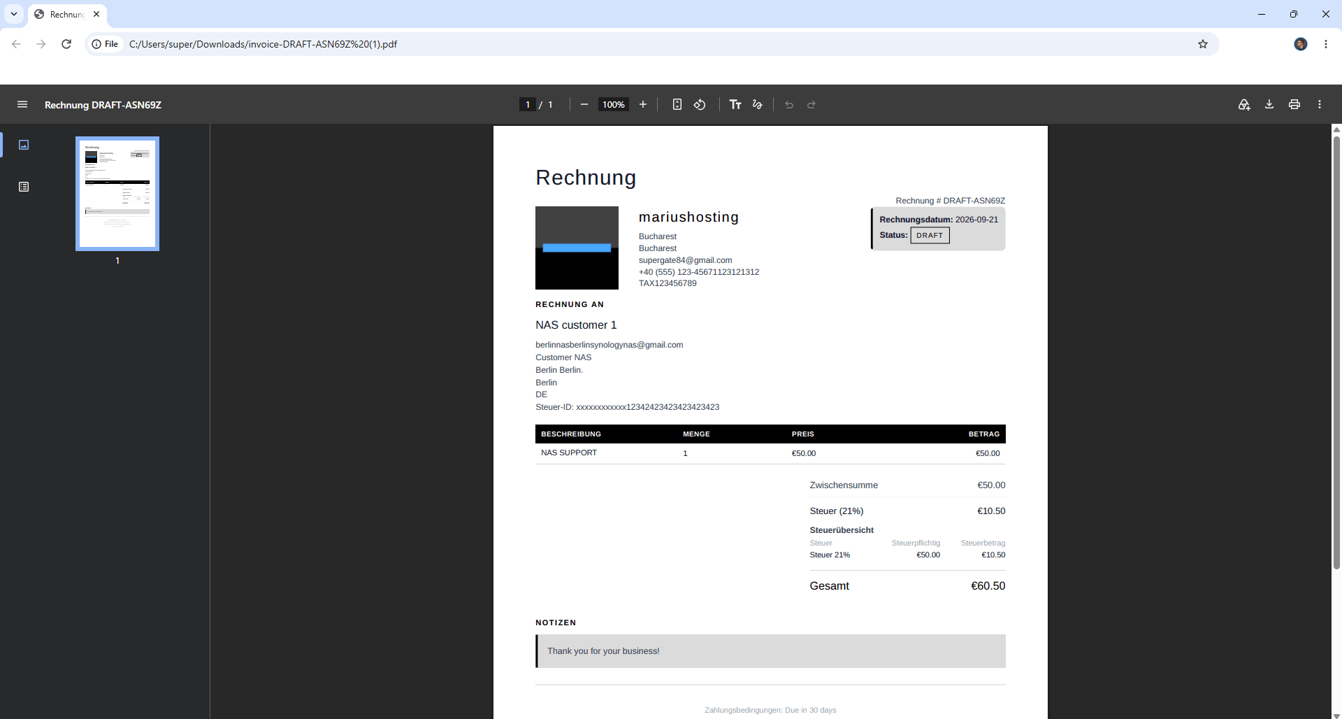 Invio Synology NAS Set up 16 new 2027