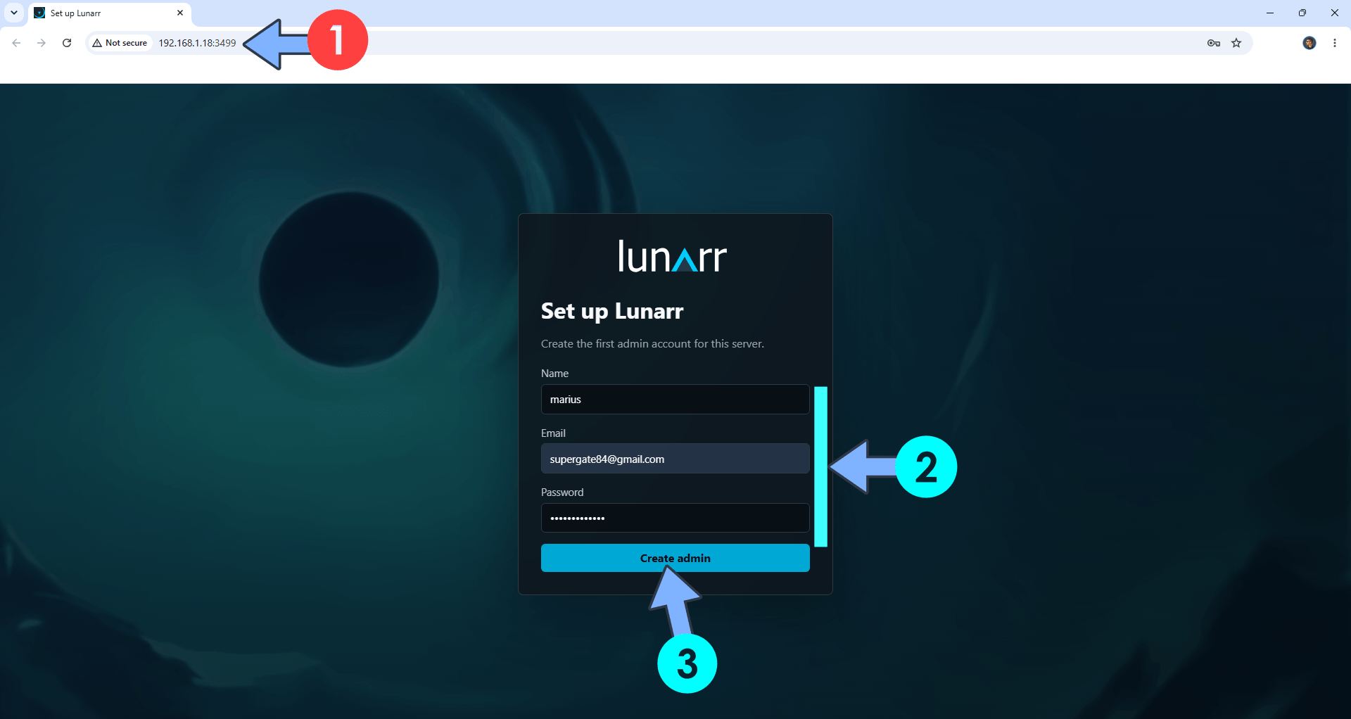 Lunarr Synology NAS Set up 5
