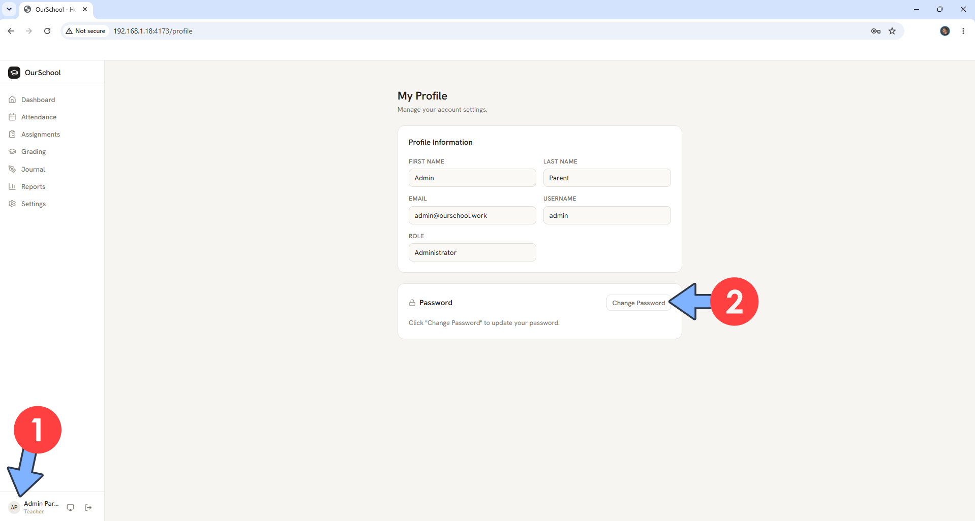OurSchool Synology NAS Set up 5