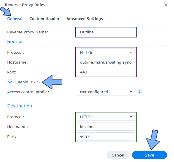Outline Synology NAS Set up 3