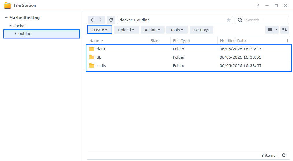 Outline Synology NAS Set up 7