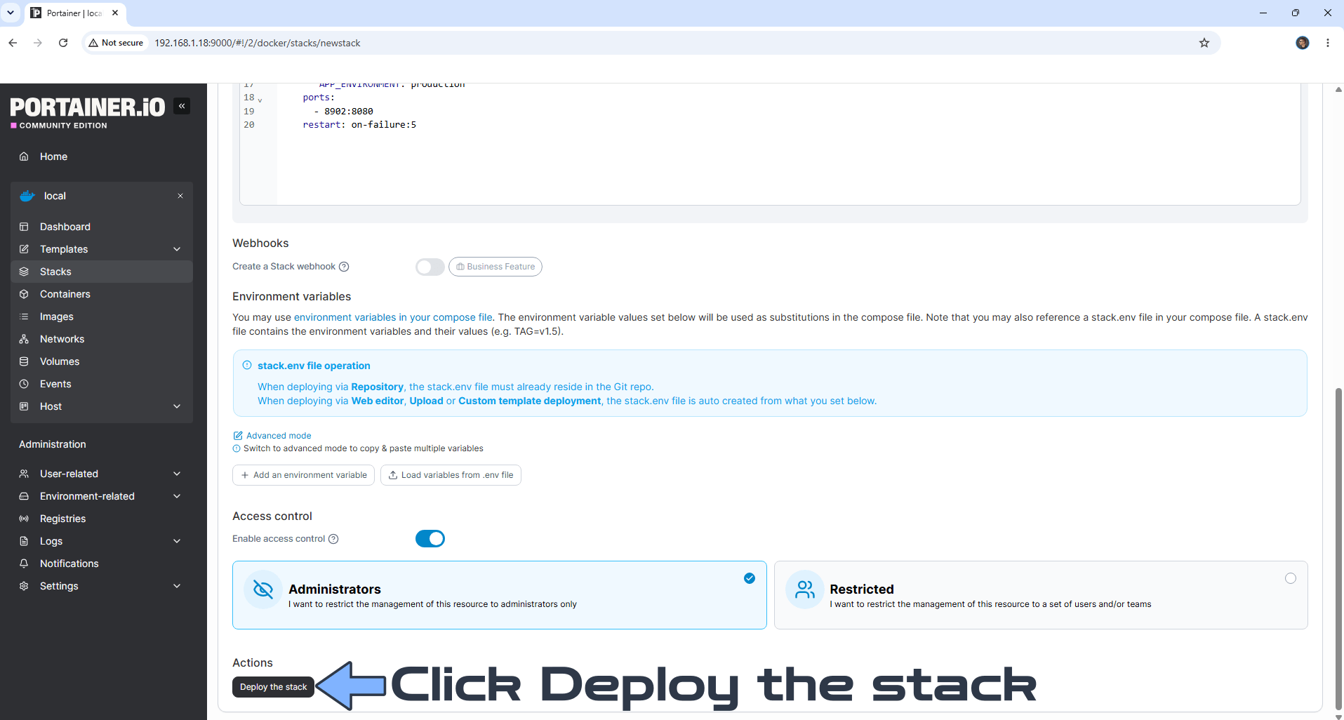 PDF Manager Synology NAS Set up 3