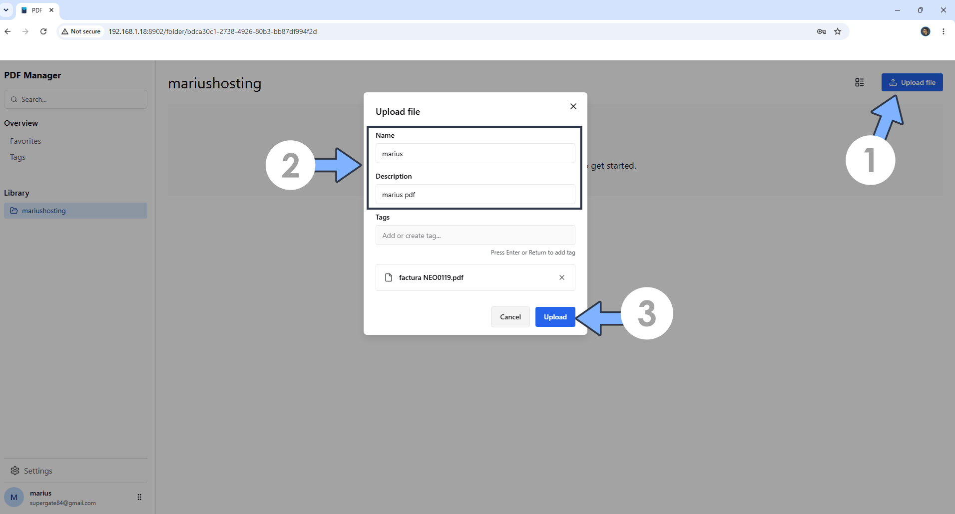 PDF Manager Synology NAS Set up 6