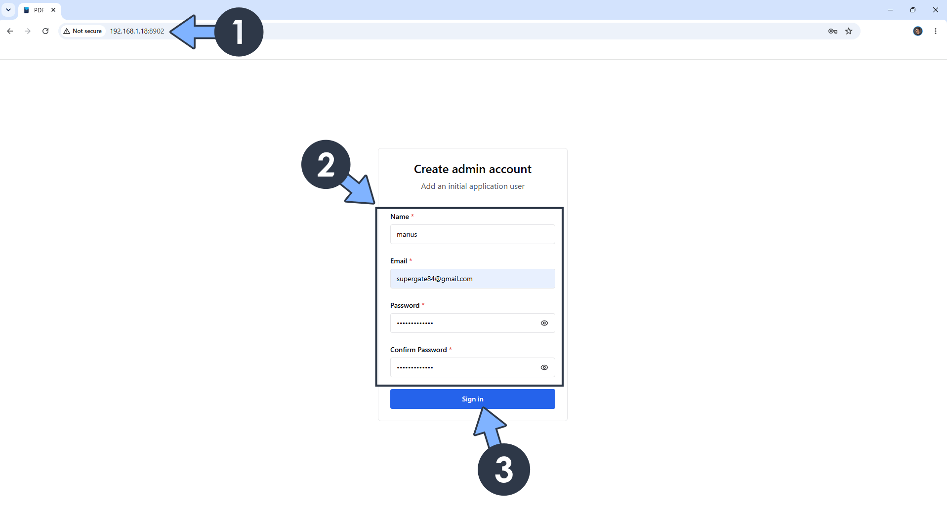 PDF Manager UGREEN NAS Set up 4