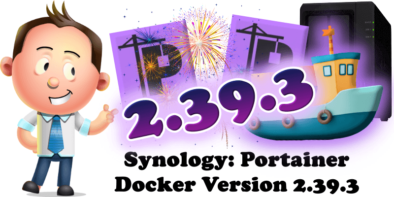 Synology Portainer Docker Version 2.39.3