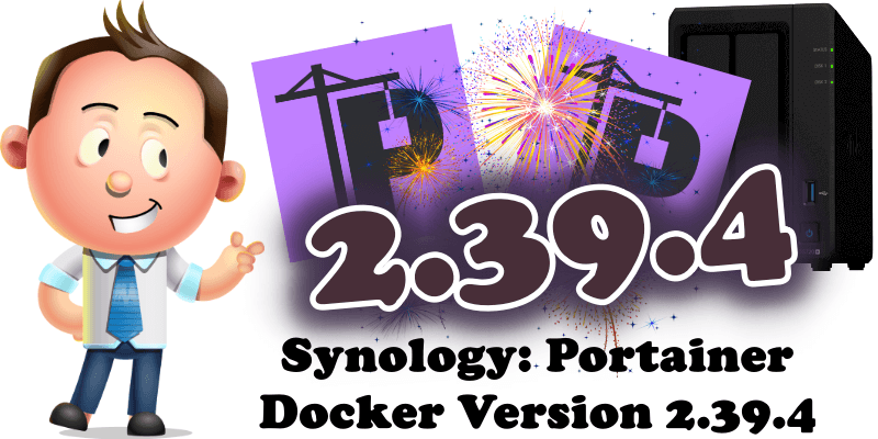 Synology Portainer Docker Version 2.39.4
