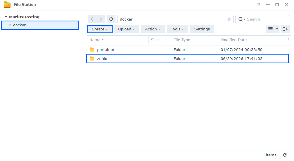 Zublo Synology NAS Set up 1
