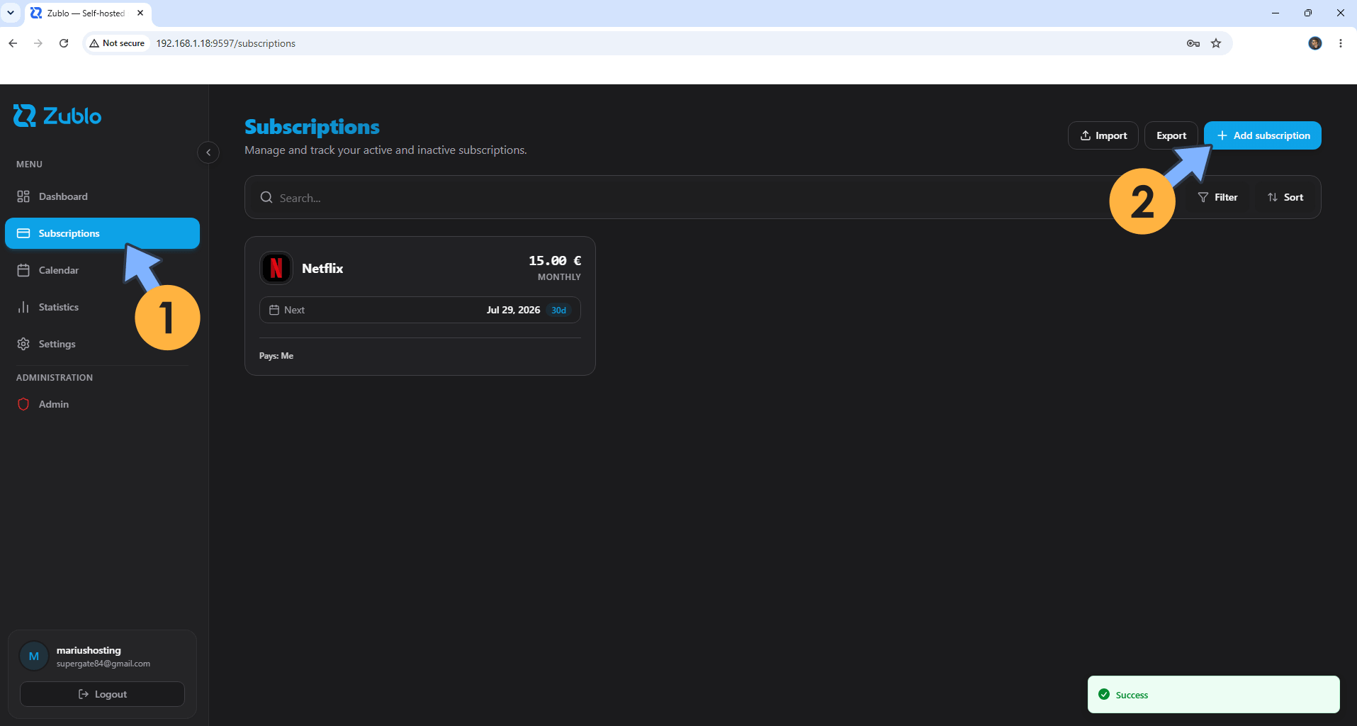 Zublo Synology NAS Set up 7