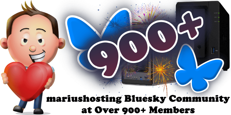 mariushosting Bluesky Community at Over 900+ Members