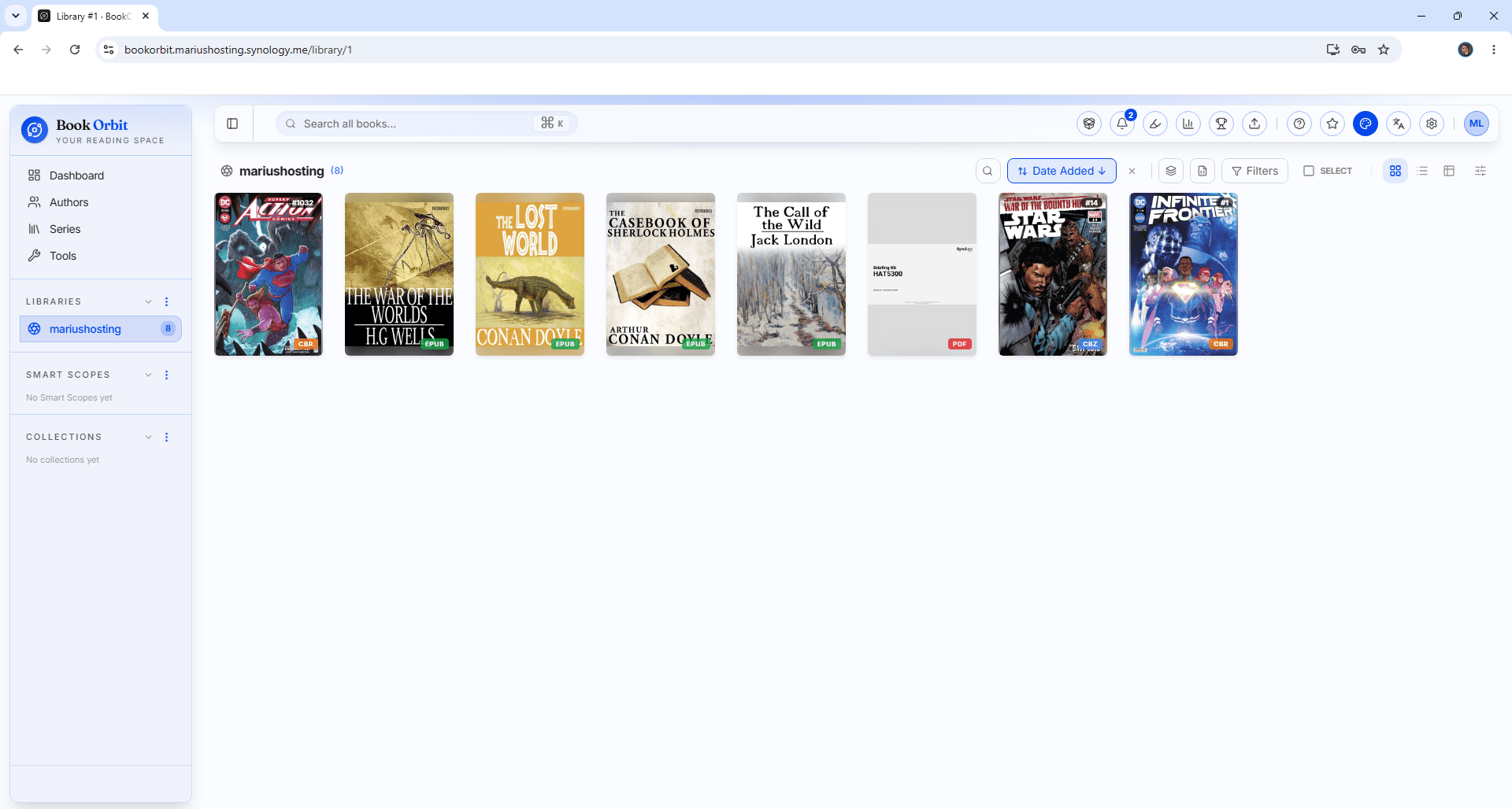 BookOrbit Synology NAS Set up 21