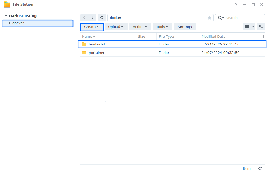 BookOrbit Synology NAS Set up 6