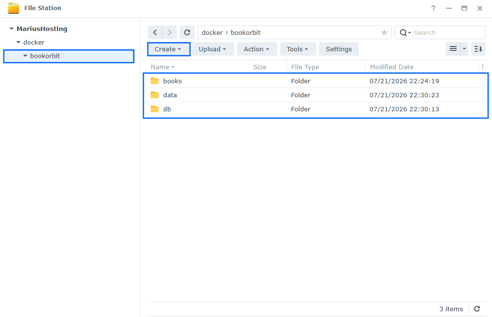 BookOrbit Synology NAS Set up 7