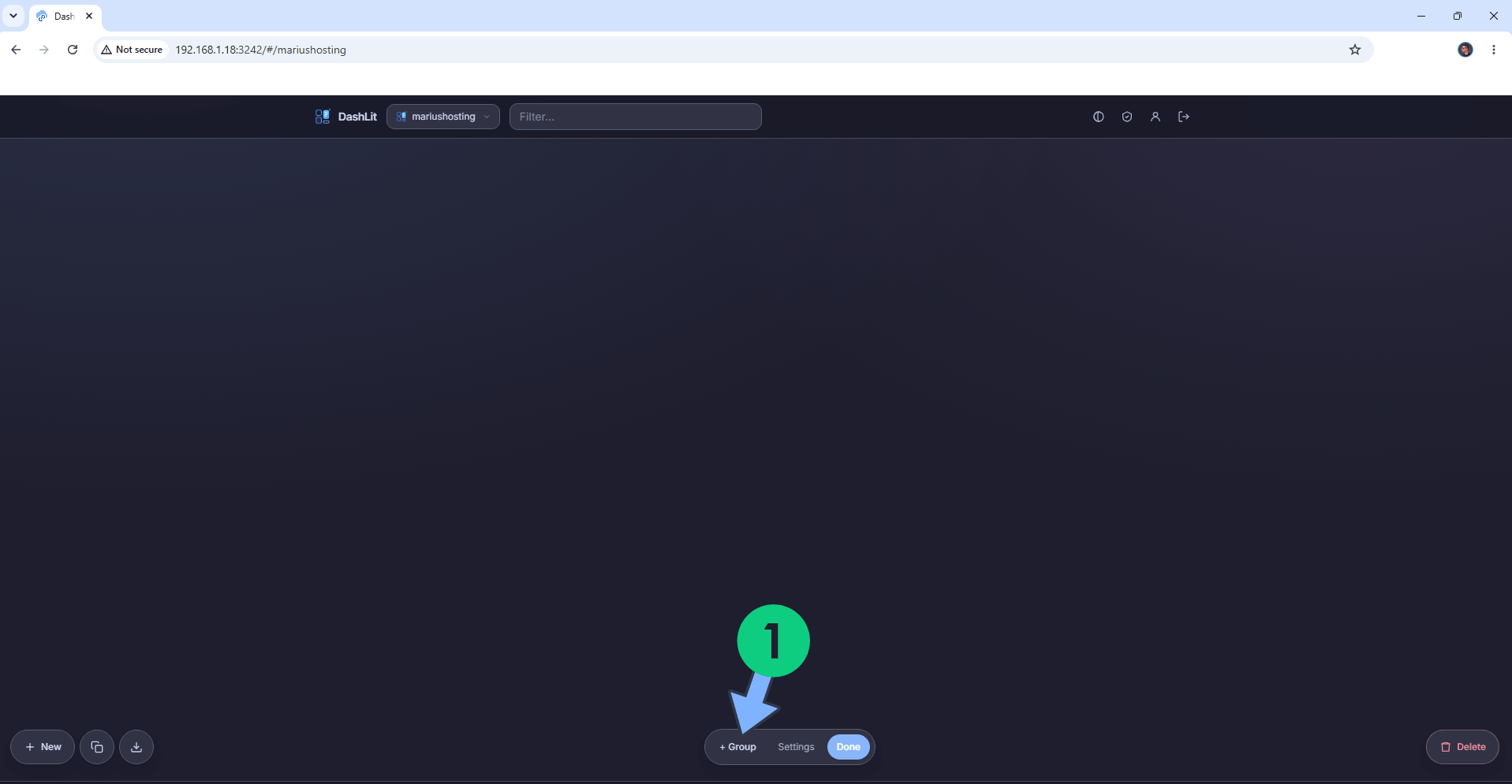 DashLit Synology NAS Set up 7 new 2027