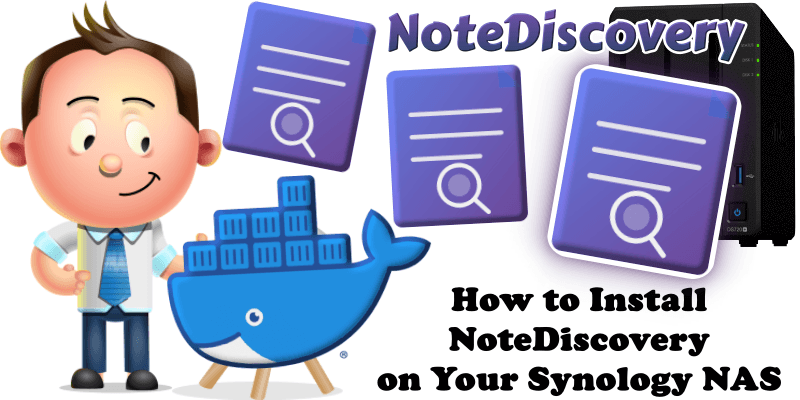 How to Install NoteDiscovery on Your Synology NAS