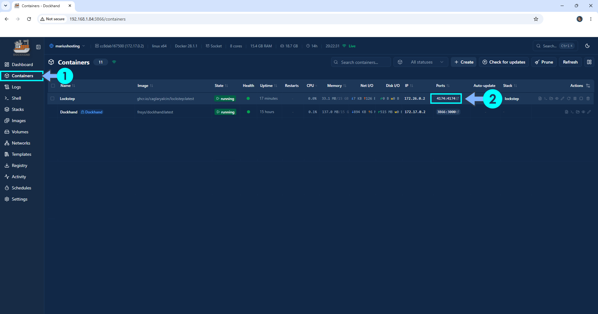 Lockstep Asustor NAS Set up 3
