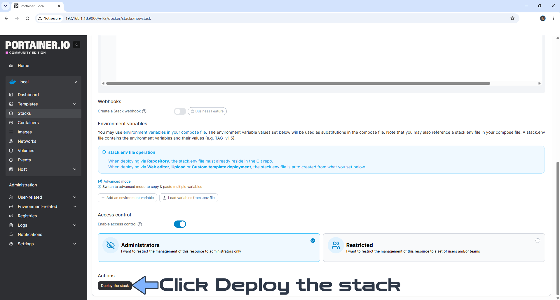 OmniSight Synology NAS Set up 18