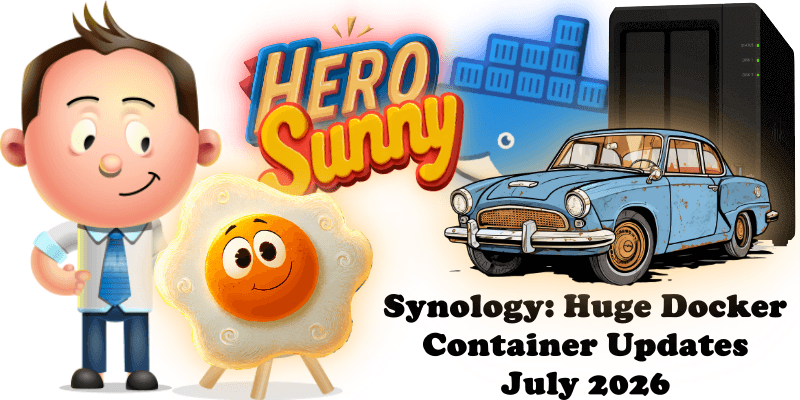 Synology Huge Docker Container Updates July 2026
