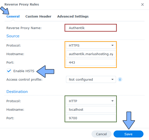Authentik Synology NAS Set up 3