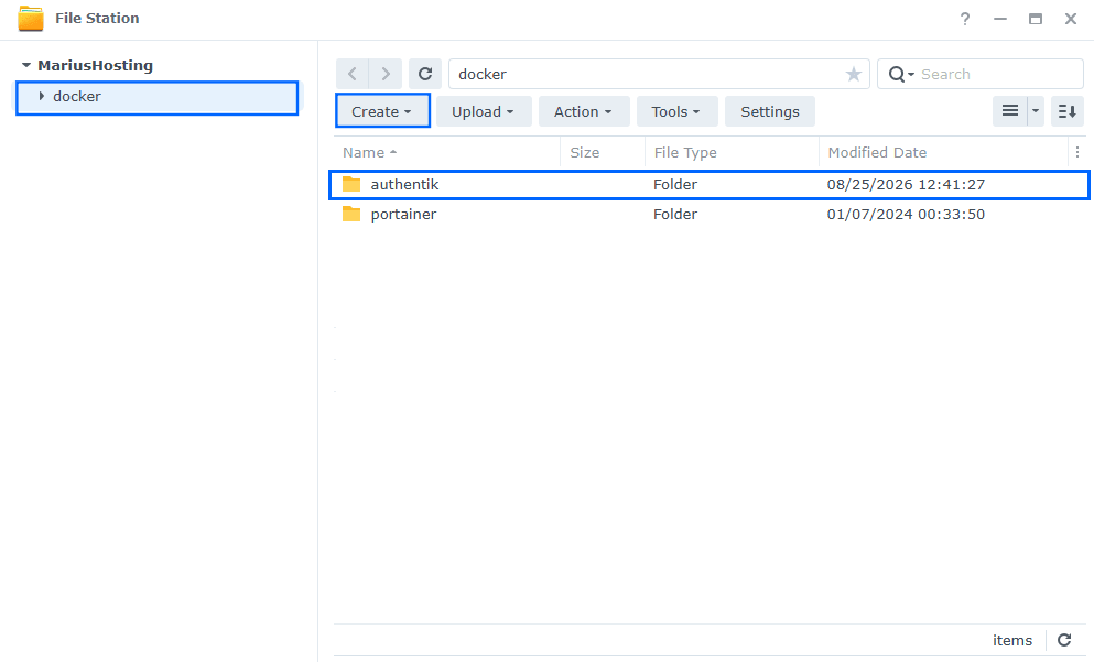 Authentik Synology NAS Set up 6 new 2027