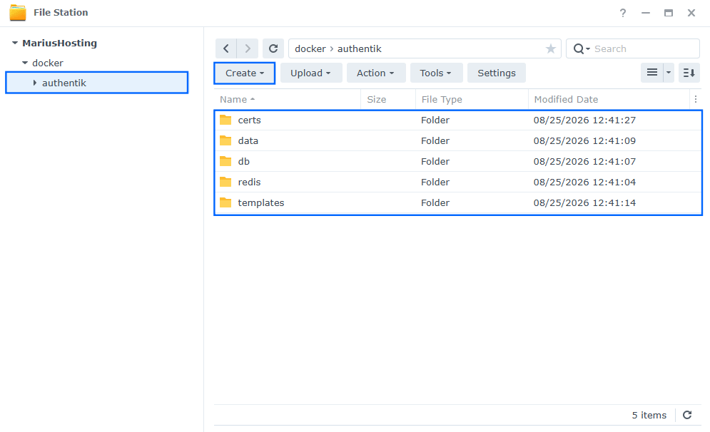 Authentik Synology NAS Set up 7