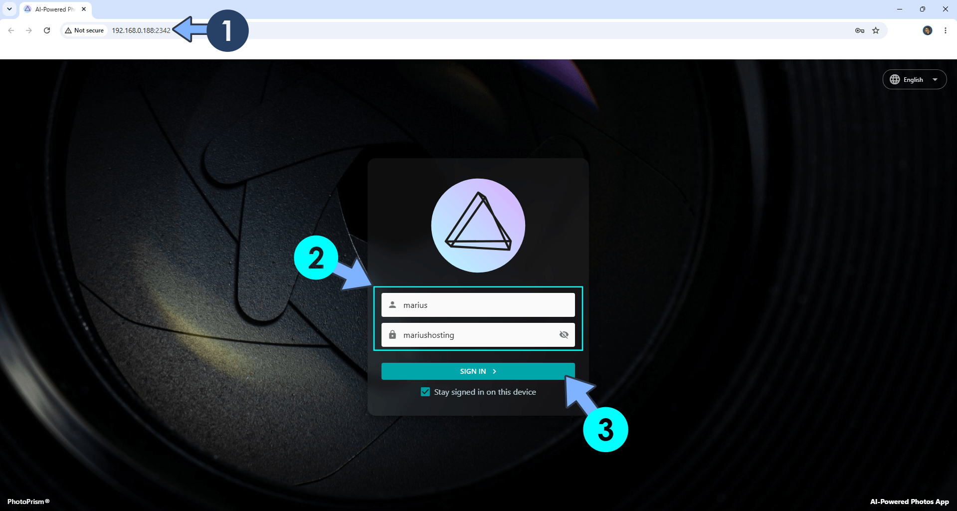 PhotoPrism UGREEN NAS Set up 5