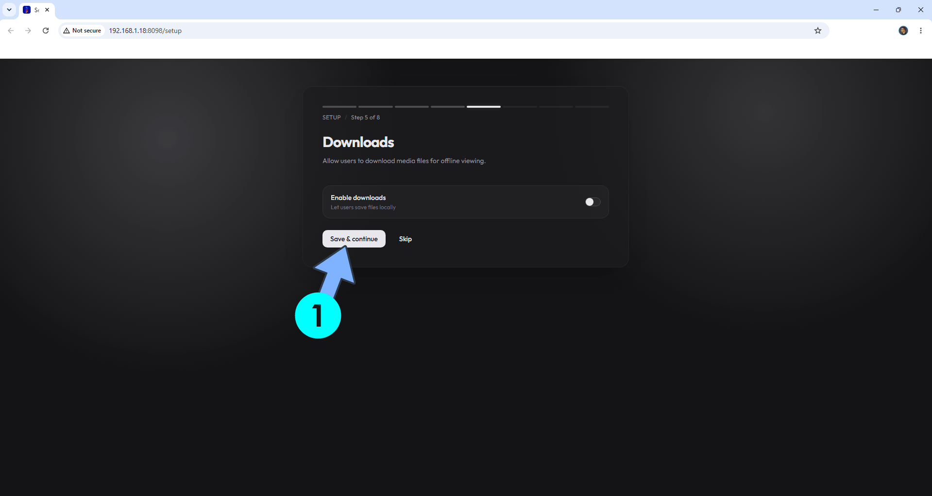 Silo Server Synology NAS Hardware Transcoding Set up 10