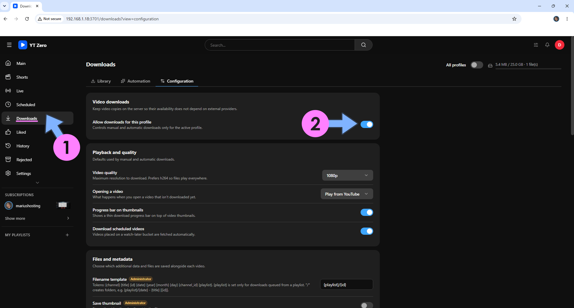 YT Zero UGREEN NAS Set up 6