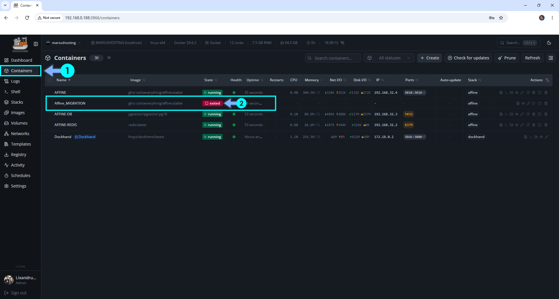 Affine UGREEN NAS Set up 6