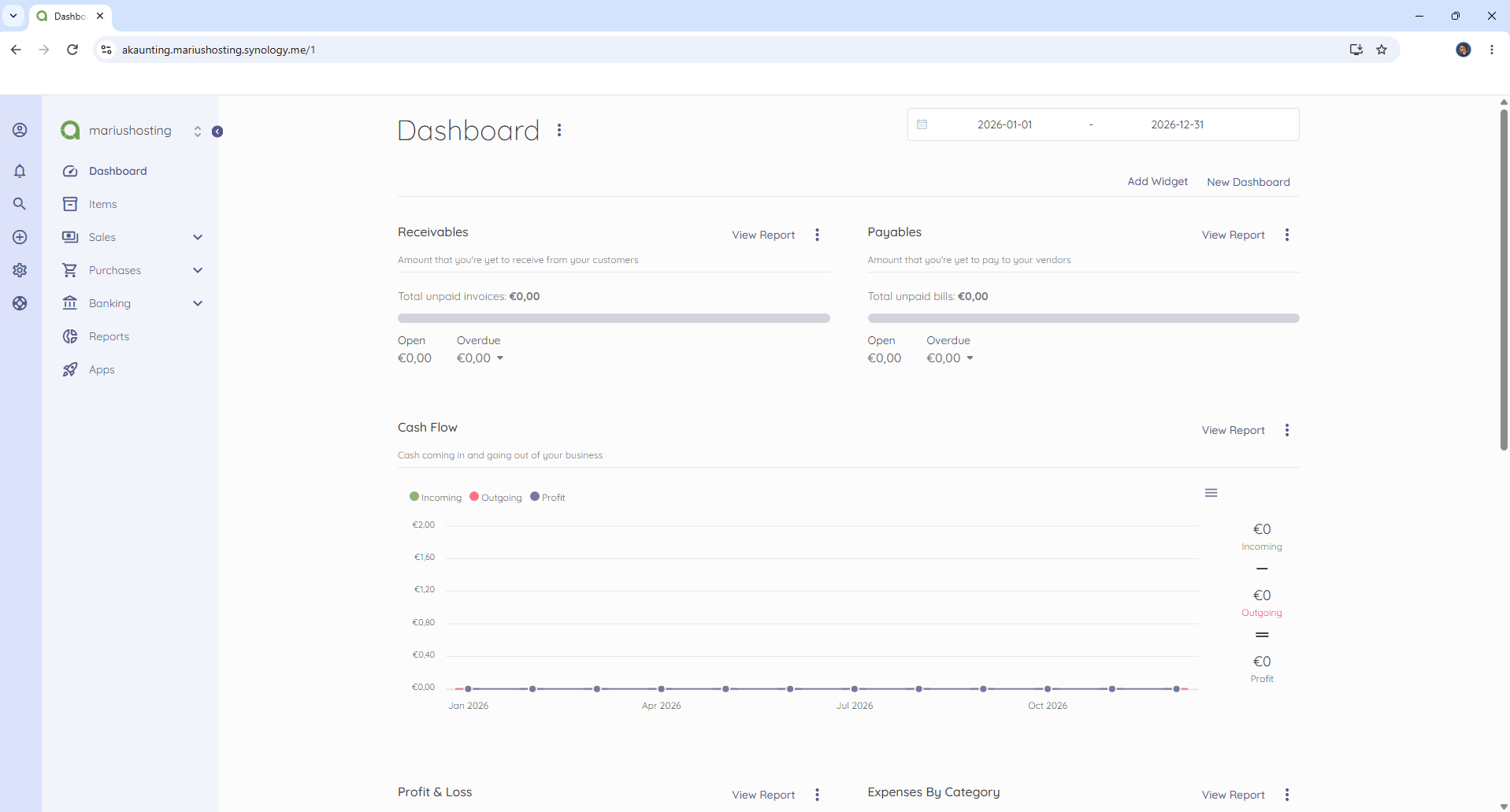 Akaunting Synology NAS Set up 16