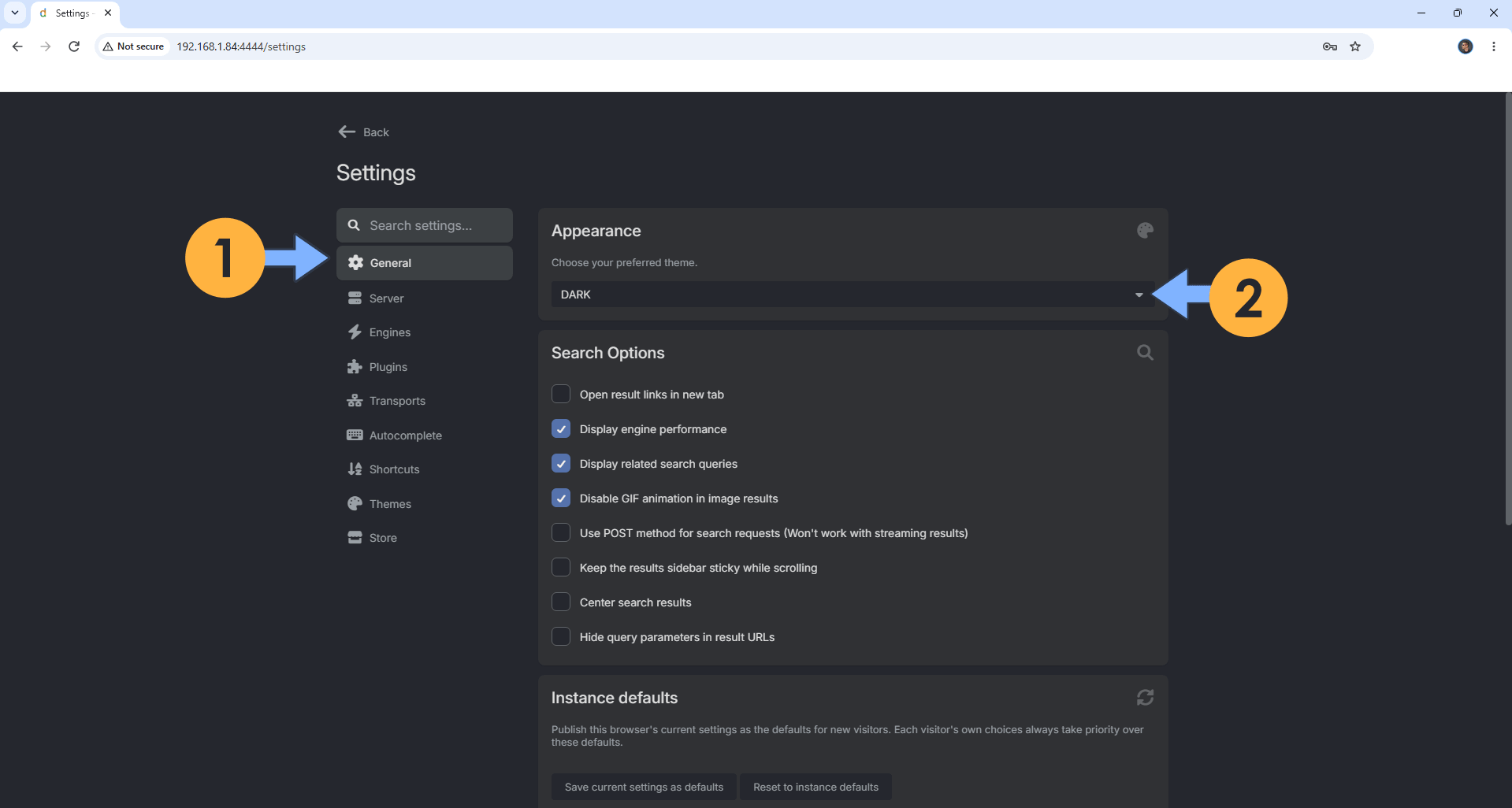 Degoog Asustor NAS Set up 6