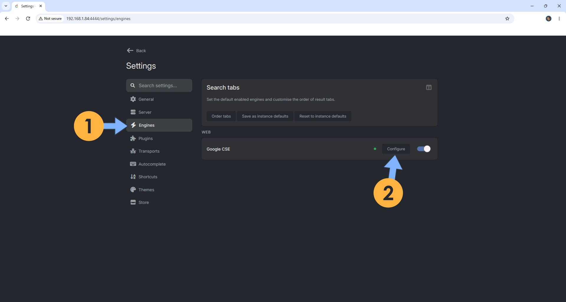 Degoog Asustor NAS Set up 8