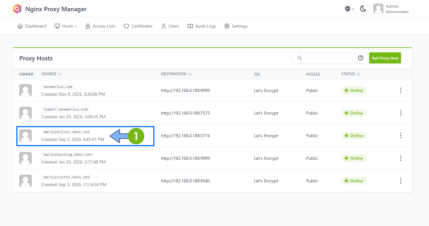 Formbricks UGREEN NAS Set up 14