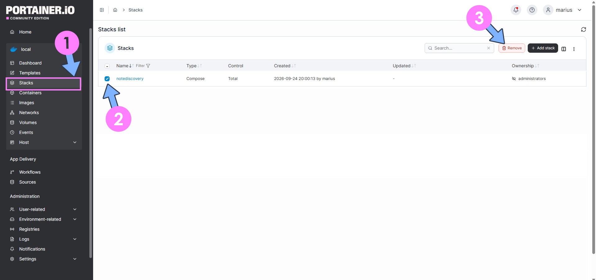 Move Containers From Portainer To Dockhand Synology and UGREEN NAS 5