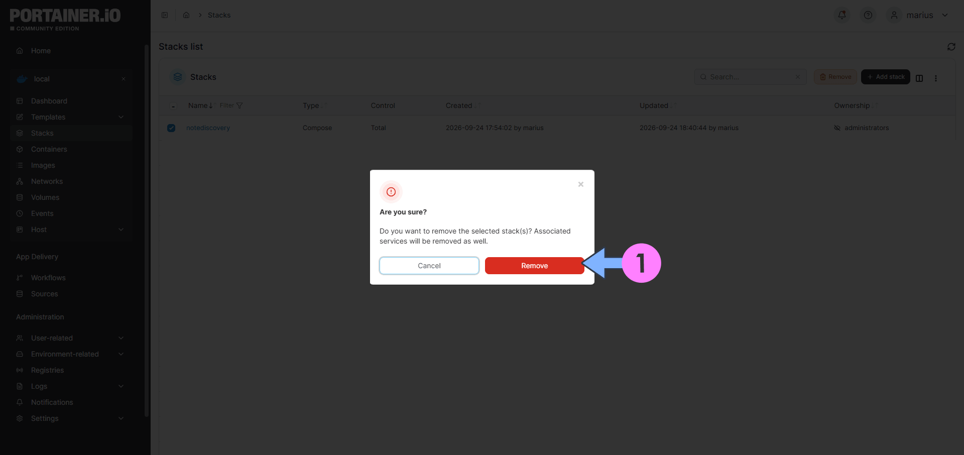 Move Containers From Portainer To Dockhand Synology and UGREEN NAS 6