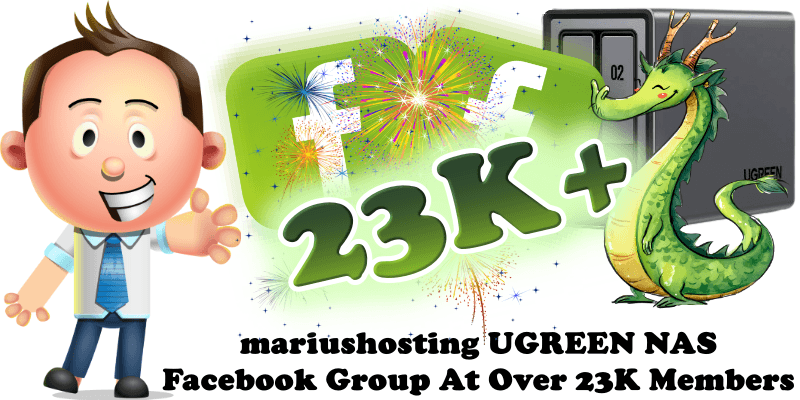 mariushosting UGREEN NAS Facebook Group At Over 23K Members