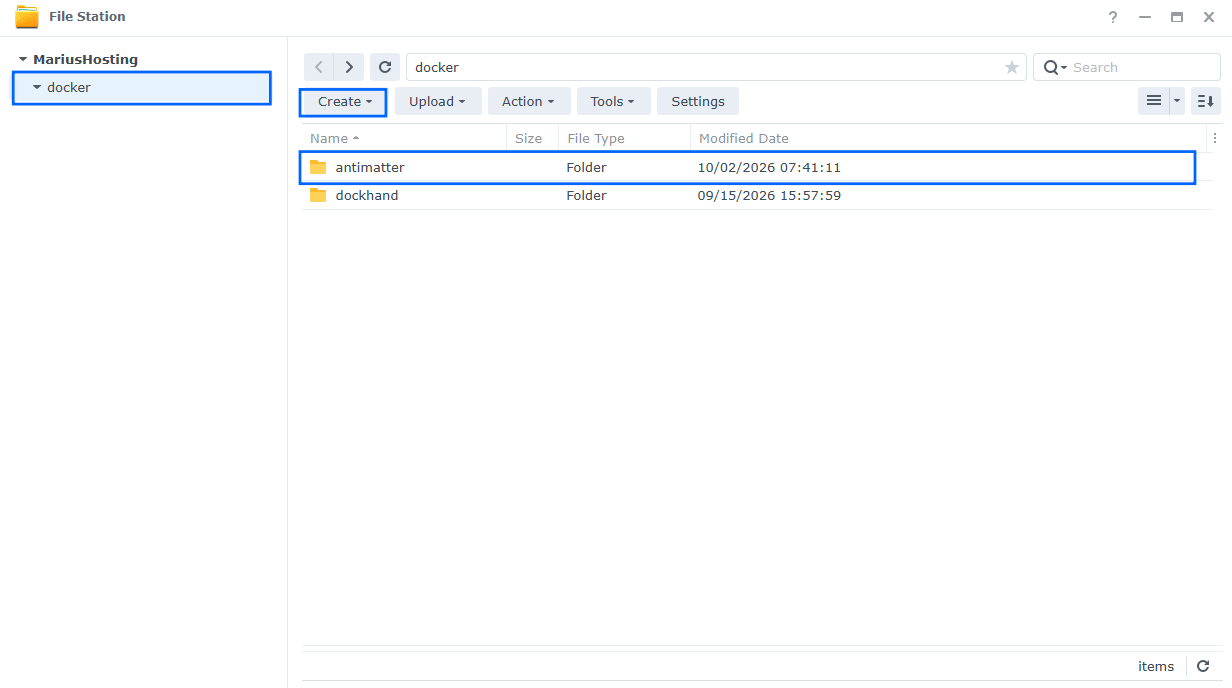 Antimatter Synology NAS Set up 6