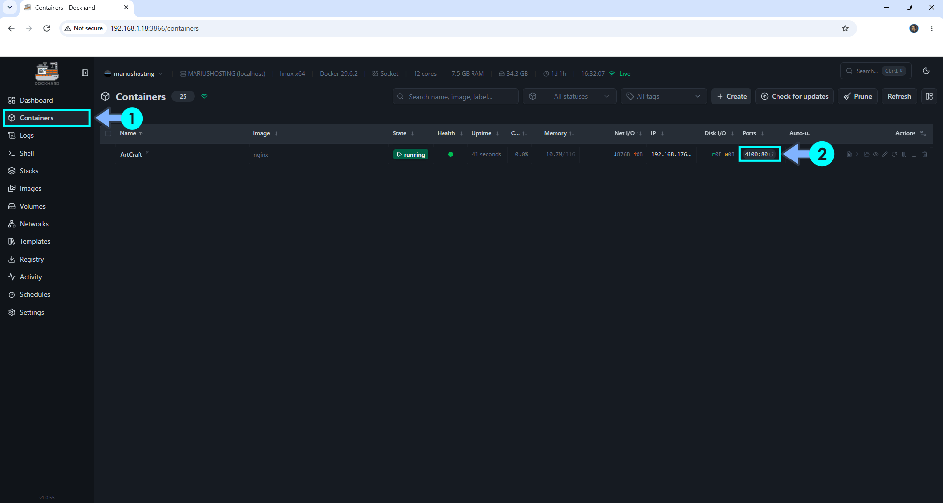 ArtCraft Apps UGREEN NAS Set up 9