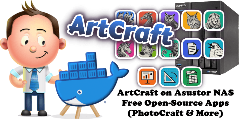 ArtCraft on Asustor NAS Free Open-Source Apps (PhotoCraft & More)