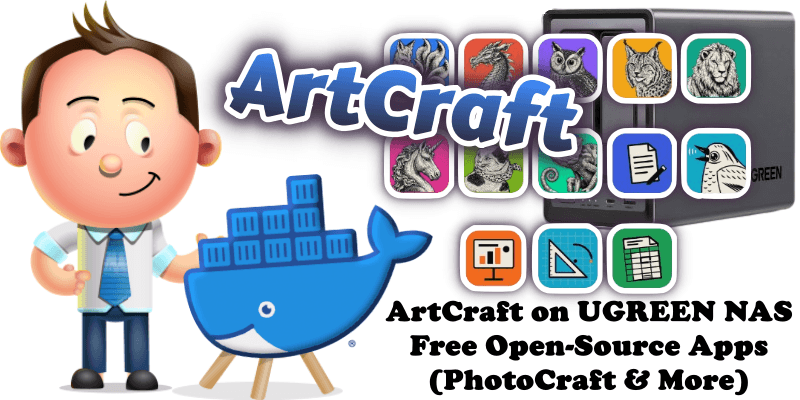 ArtCraft on UGREEN NAS Free Open-Source Apps (PhotoCraft & More)