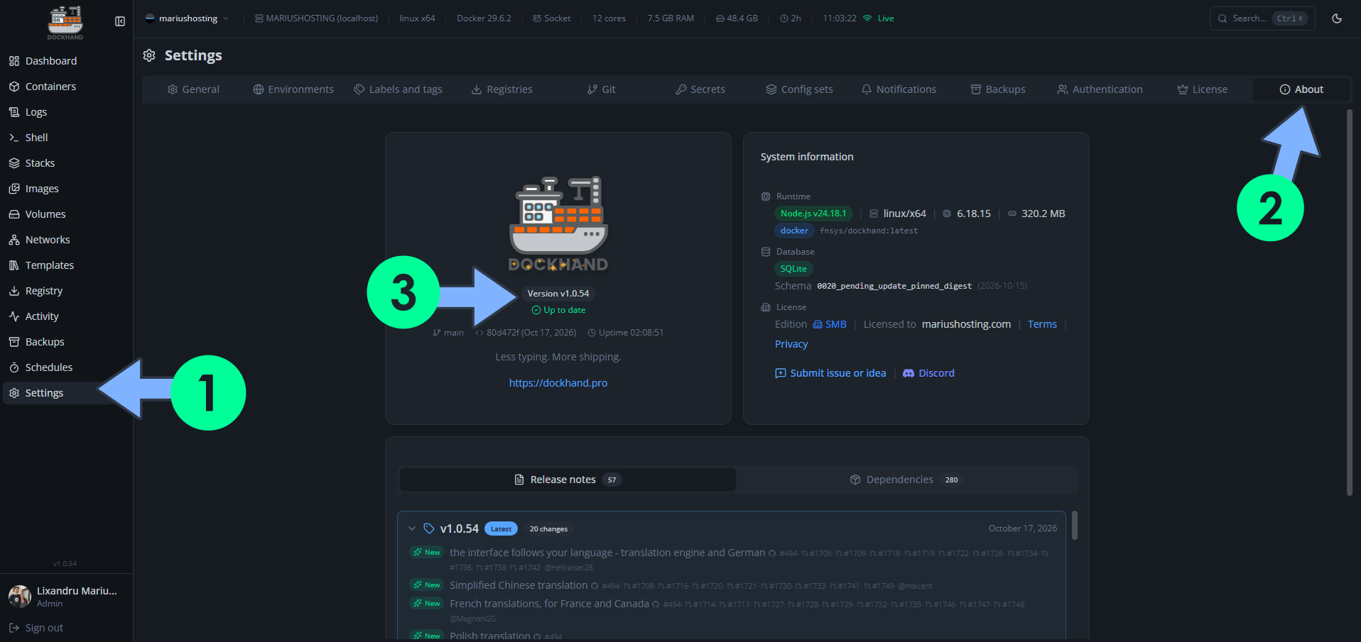 Dockhand 1.0.54
