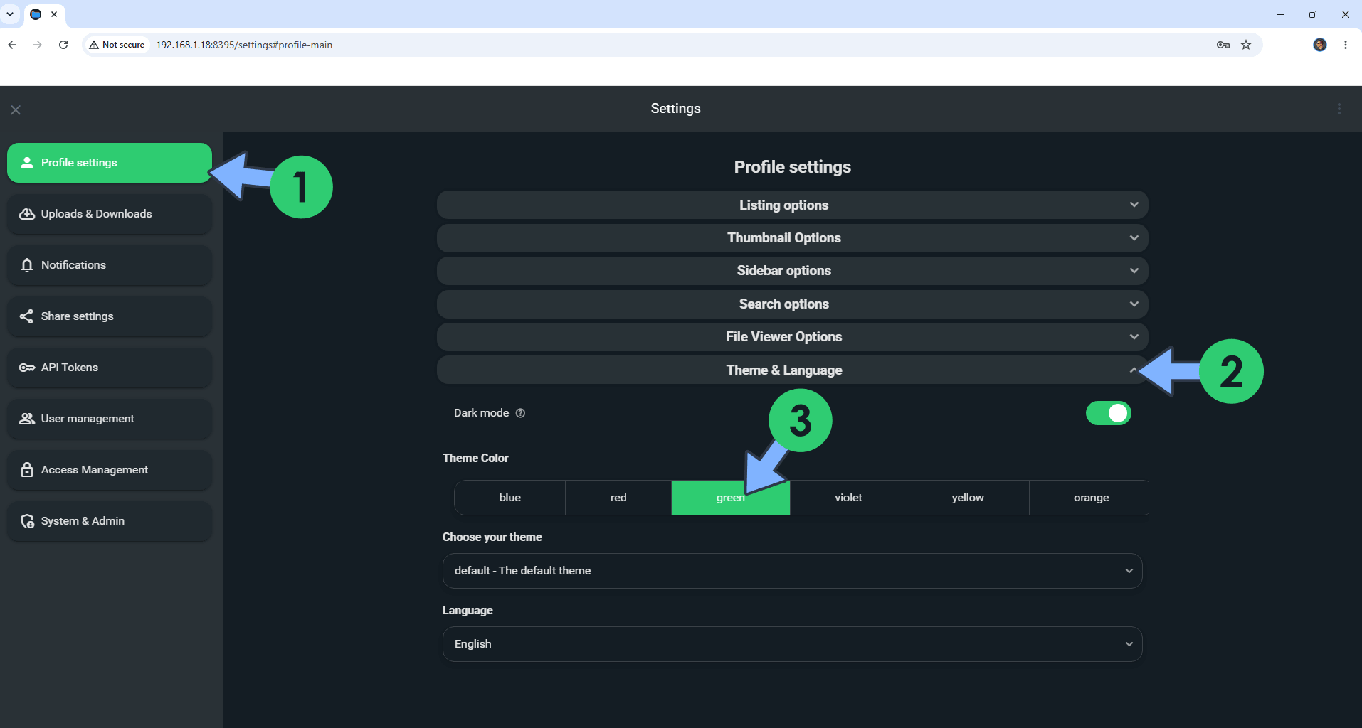 FileBrowser Quantum Synology NAS Set up 7