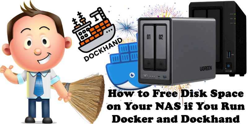 How to Free Disk Space on Your NAS if You Run Docker and Dockhand