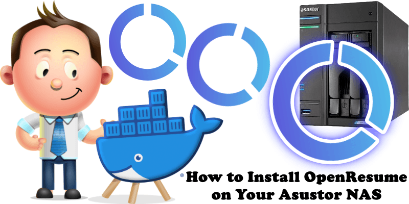 How to Install OpenResume on Your Asustor NAS