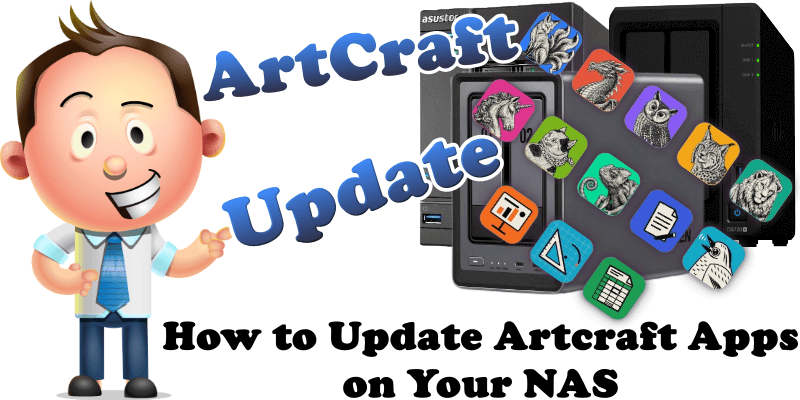 How to Update ArtCraft Apps on Your NAS